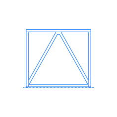 Furniture Side Tables End Tables Blu Dot Strut Side Table Outline Svg File, Free Vectors File